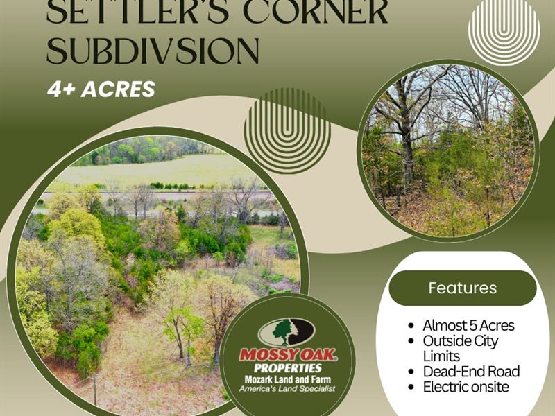 4.71 Acre Tract of Land : Marshfield : Webster County : Missouri