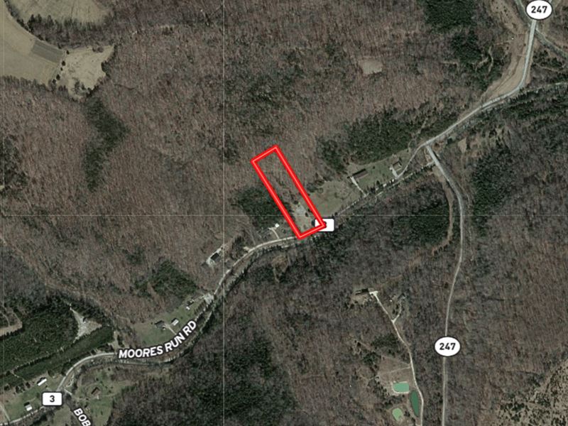 2.87 Acres on Moores Run Rd : Manchester : Adams County : Ohio