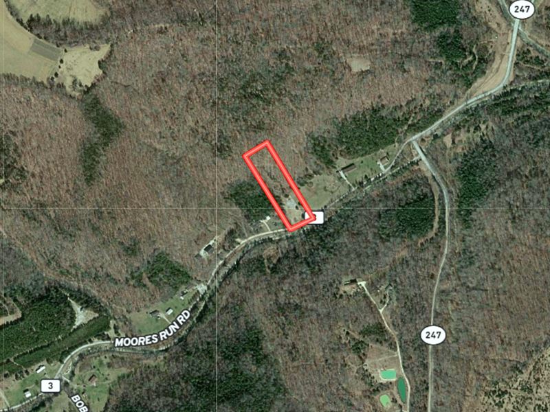 2.87 Acres on Moores Run Rd : Manchester : Adams County : Ohio
