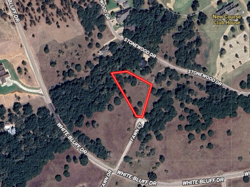 .87 Acre in Gated Community : Whitney : Hill County : Texas