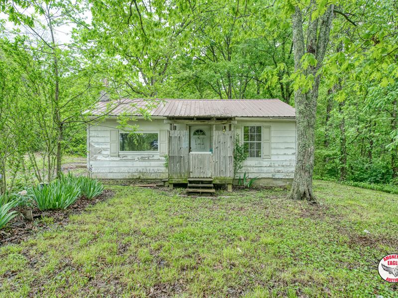 2 Neglected Homes : Jamestown : Fentress County : Tennessee