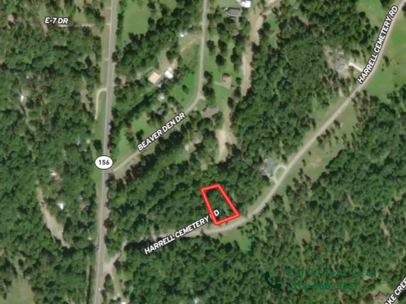 .61 Acres in Coldspring, Texas : Coldspring : San Jacinto County : Texas