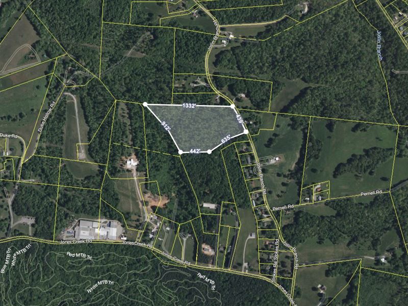 20 Acres in White Bluff, TN : White Bluff : Dickson County : Tennessee