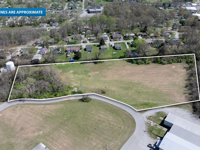5 Acres Industrial Land : Hopkinsville : Christian County : Kentucky