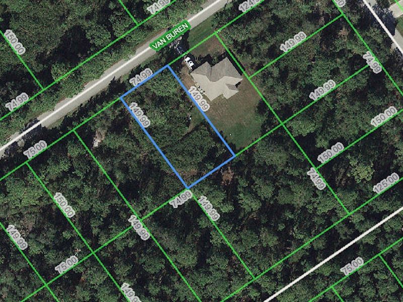Double Lot Steps From Lake : Lake Placid : Highlands County : Florida