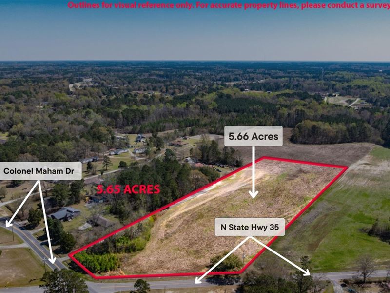 Prime 5.66 Acre Homesite : Saint Stephen : Berkeley County : South Carolina
