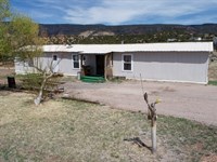 Nacimiento Home + Water Rights 4 ac : Cuba : Sandoval County : New Mexico