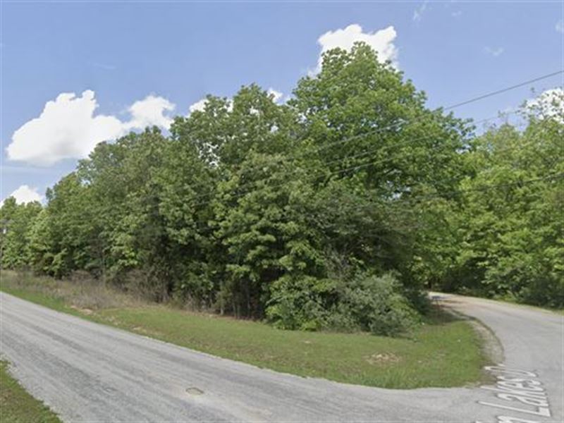 Large Corner Lot in Prime Location : Horseshoe Bend : Izard County : Arkansas