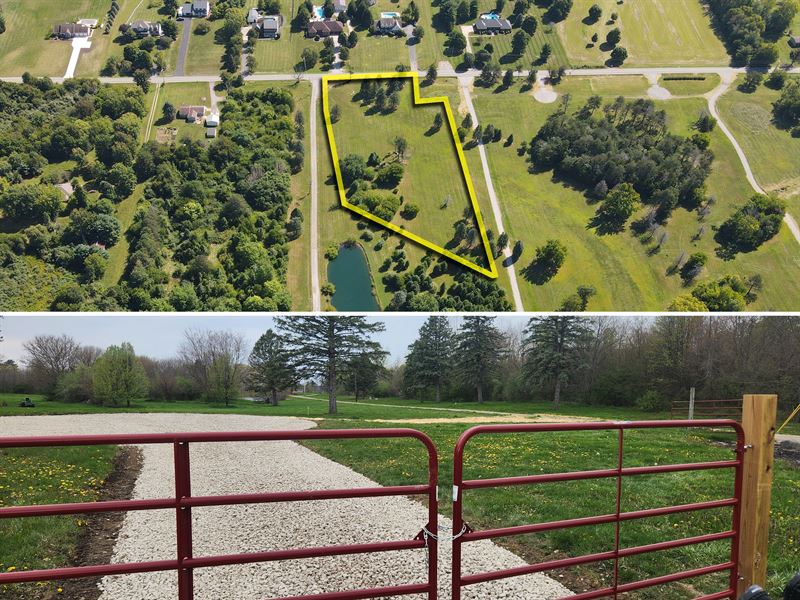 3 Acres of Beautiful Golf Course : Ashville : Pickaway County : Ohio