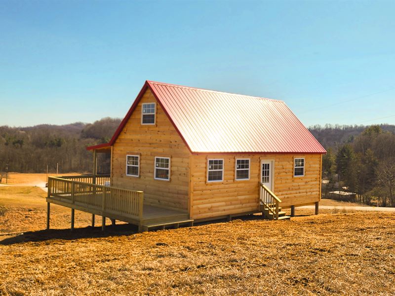 Majestic View Cabin on Scenic Pond : Crooksville : Perry County : Ohio