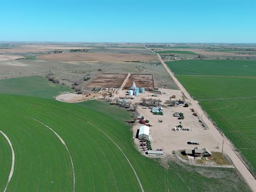 Bostron Pivot Irrigated Farm : Sterling : Logan County : Colorado