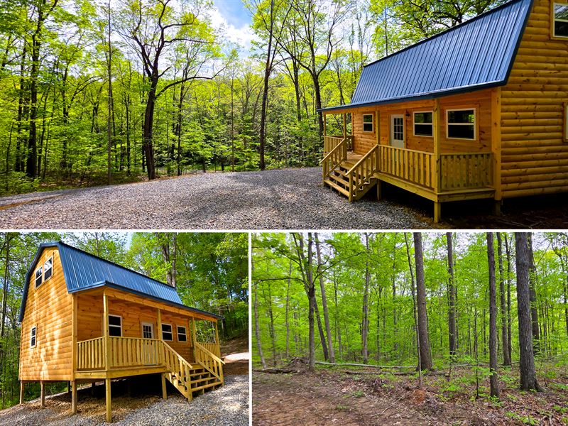 Timber View Cabin at Big Timber Rid : Vinton : Meigs County : Ohio