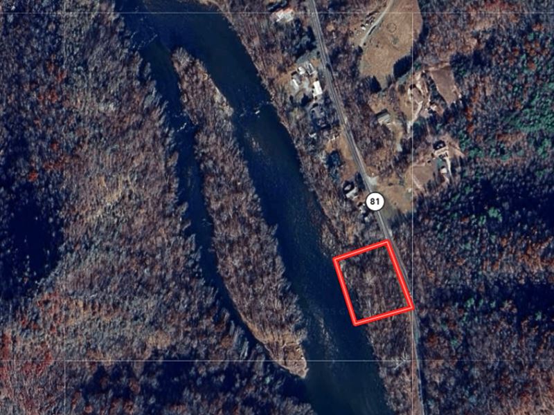 1.9 Ac Riverfront on Washington, TN : Erwin : Washington County : Tennessee