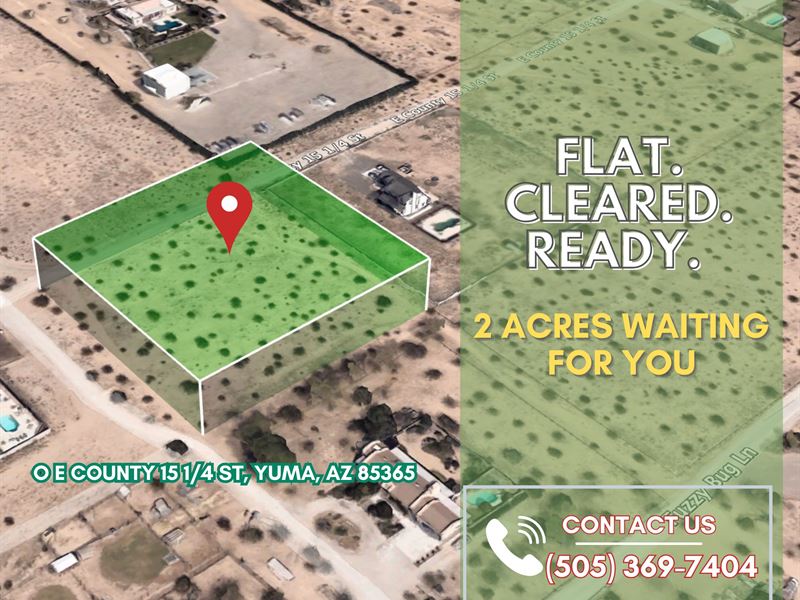 2 Acres in Yuma, AZ : Yuma : Yuma County : Arizona