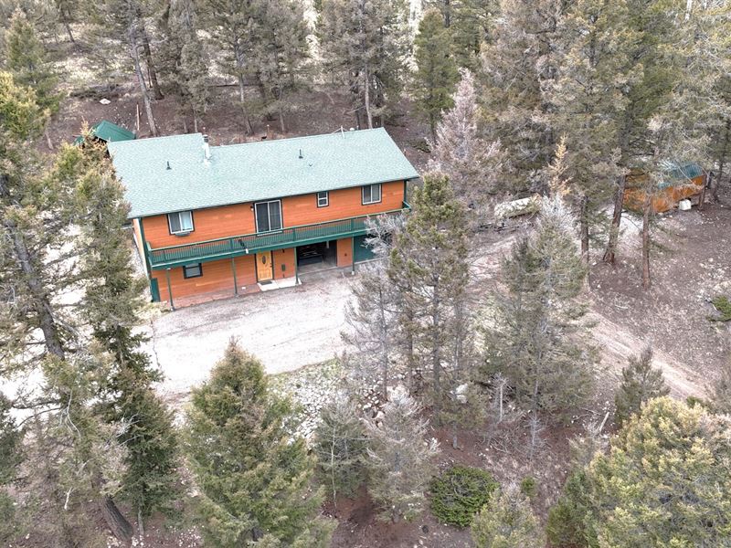 Hartman Mountain Home : Hartsel : Park County : Colorado