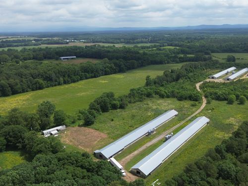 Profitable 4 House Breeder Farm : Calhoun : Gordon County : Georgia