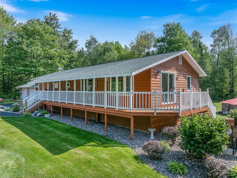 Eagle River Ranch Home : Washington : Vilas County : Wisconsin
