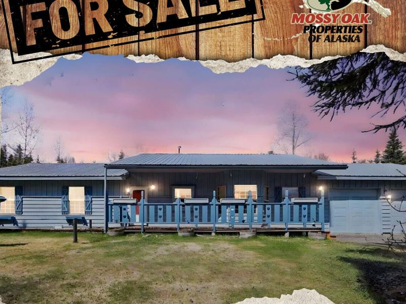 Beautiful Home, Well Loved and Well : Soldotna : Kenai Peninsula Borough : Alaska