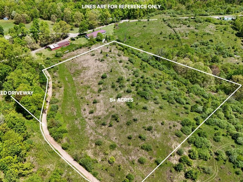 TR 312 Tract 2, 5 Acres, Perry Co : New Lexington : Perry County : Ohio