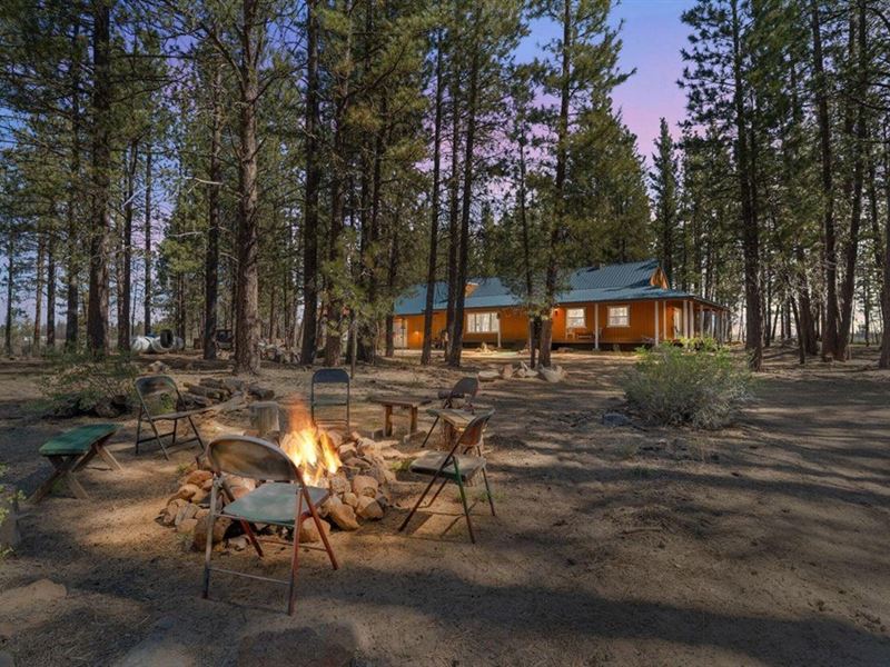 Off Grid 1891 S.F. Home : Bly : Klamath County : Oregon