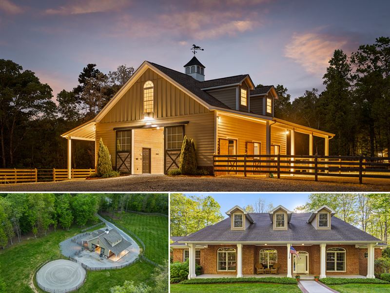 Mtn Equestrian Estate on 10+ Acres : Signal Mountain : Sequatchie County : Tennessee