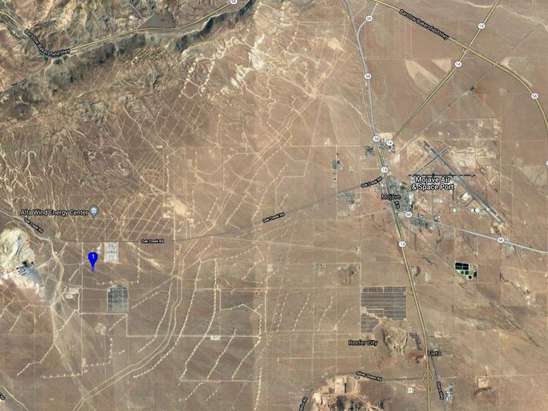 2.5 Acres Near Mojave, Kern County : Kern County : Kern County : California