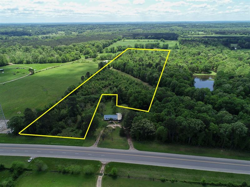 18 Acres, US Highway 79 : Carthage : Panola County : Texas