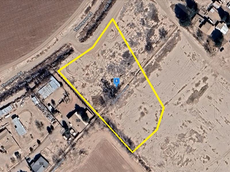 Perfectly Positioned Lot : San Elizario : El Paso County : Texas