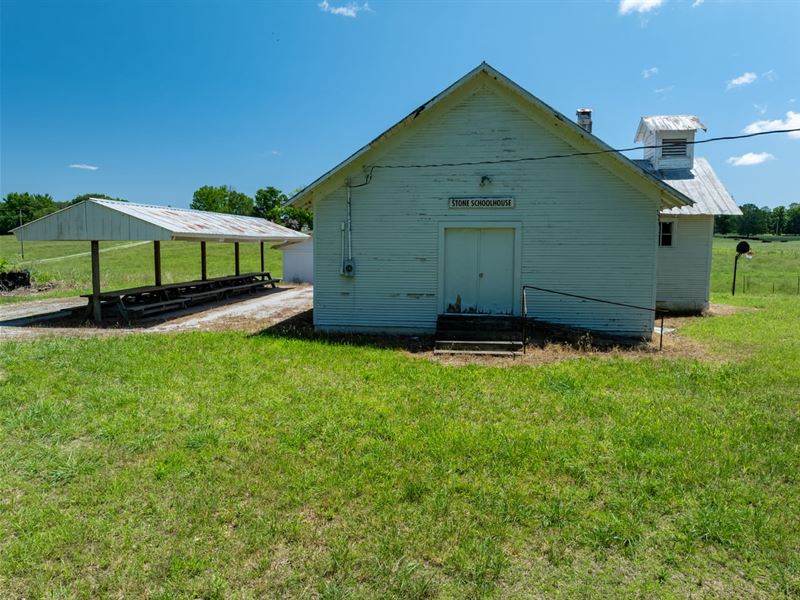 Old Stone School House, Independenc : Cord : Independence County : Arkansas