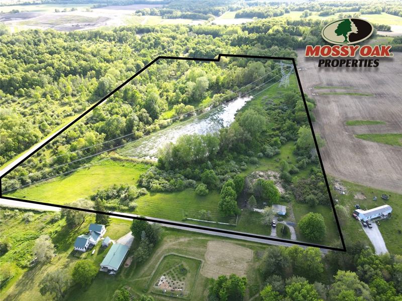 30 Acres / 6887 S 300 E Claypoo : Claypool : Kosciusko County : Indiana