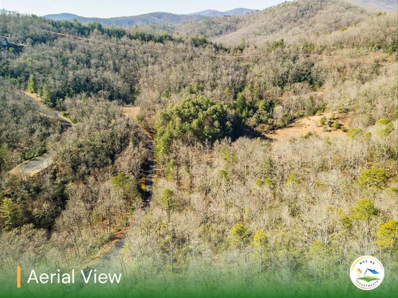 4.77 Luxury Lot in Gated Mountain : Horse Shoe : Henderson County : North Carolina