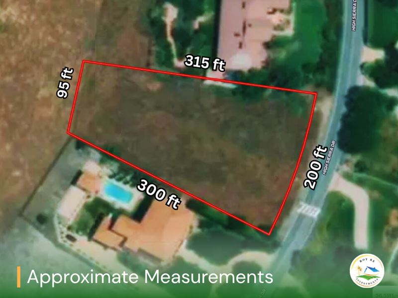 1.07 in Gated Badger Hill Estates : Exeter : Tulare County : California