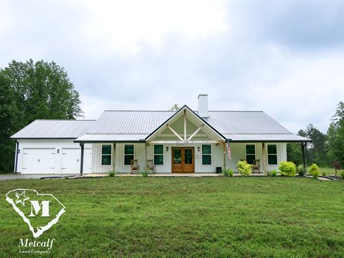 Home on 25 Acres in Spartanburg, SC : Spartanburg : South Carolina
