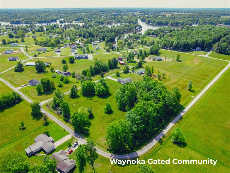 .60 Acre in Gated Lake Comm, OH : Sardinia : Brown County : Ohio