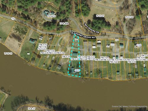 Recreational Tract, River Frontage : Independence : Grayson County : Virginia