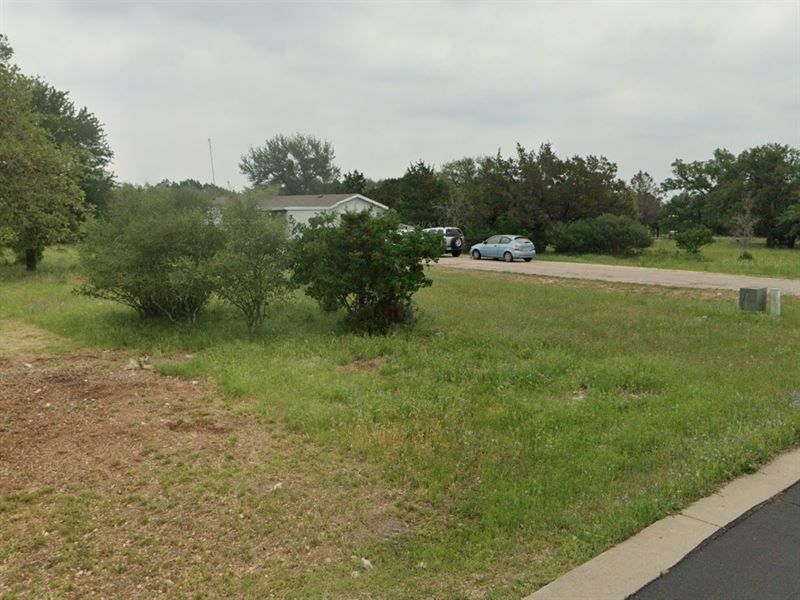 Horseshoe Bay TX Lot, Paved Access : Horseshoe Bay : Burnet County : Texas