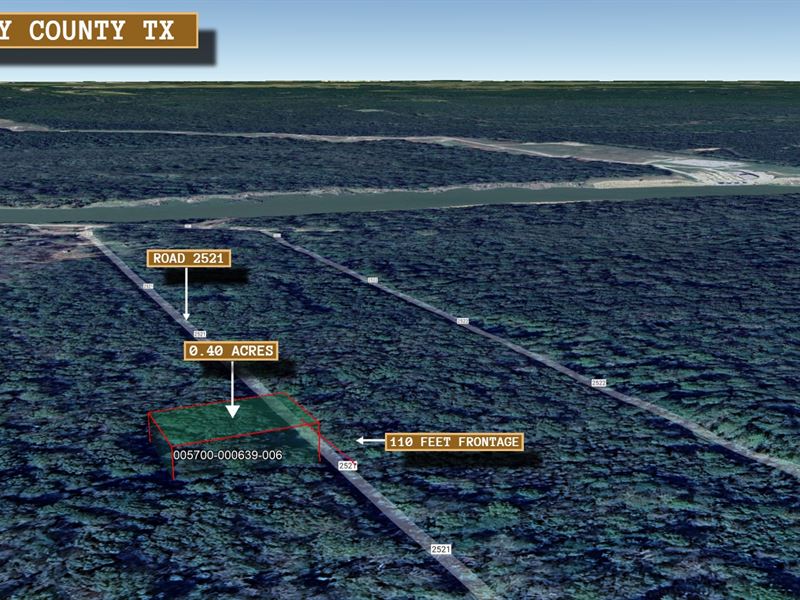 .4 Acre in Liberty, $200 a Month : Liberty : Liberty County : Texas