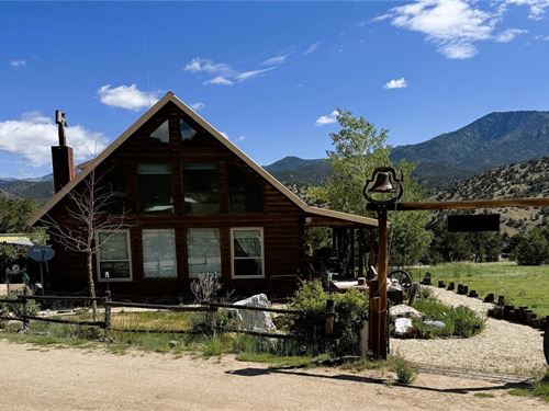 Rustic Mountain Retreat : Howard : Fremont County : Colorado
