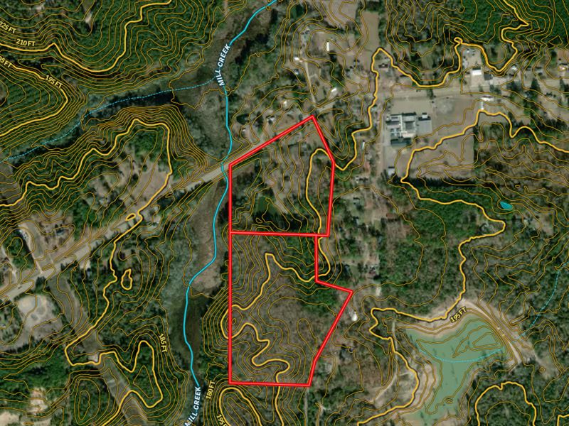 40 Acres with Pond and Brick House : Old Union : Union County : Arkansas