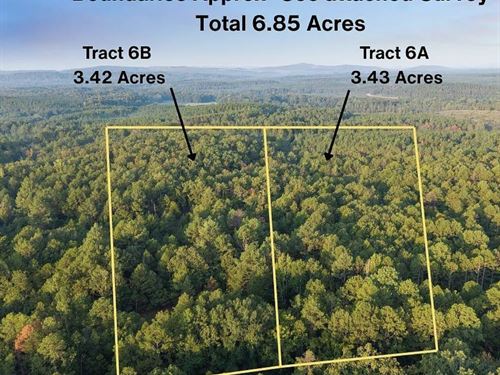 6.88 Acres Near Fountain Lake : Fountain Lake : Saline County : Arkansas