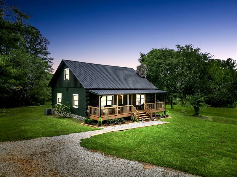 Monroe Co. Cabin Retreat : Forsyth : Monroe County : Georgia