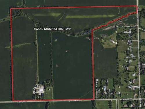 152 Acres Manhattan Township : Manhattan : Will County : Illinois