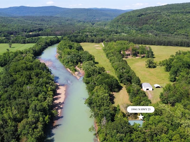 Mulberry River Cabin Near Turner Be : Ozark : Franklin County : Arkansas