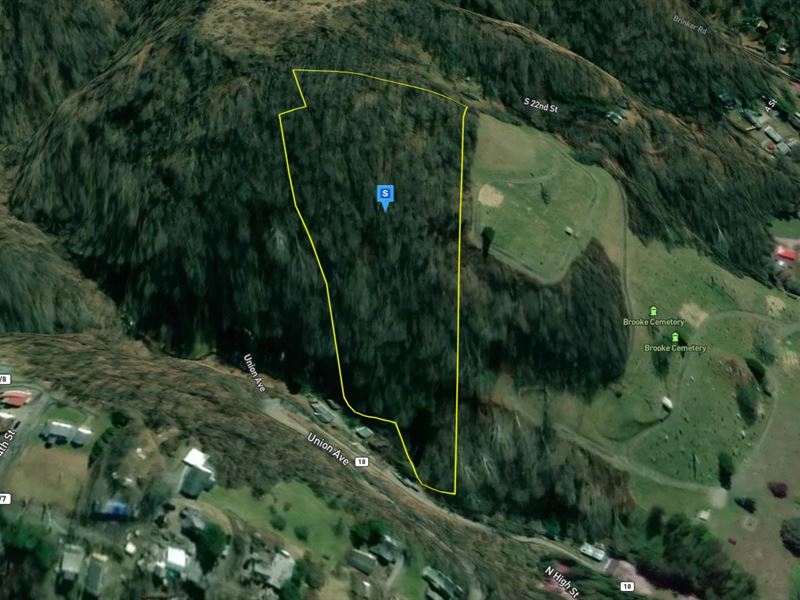 4.77 Acres in Brooke County WV : Wellsburg : Brooke County : West Virginia