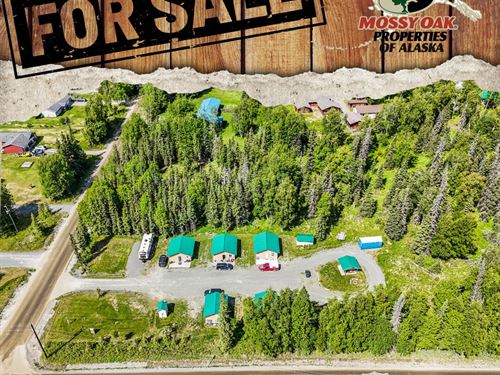 Bonita Cabins in Otna Alaska : Soldotna : Kenai Peninsula Borough : Alaska