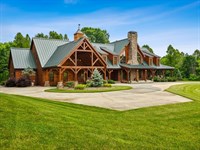 123.1 Acre Luxury Lodge Estate : Yanceyville : Caswell County : North Carolina