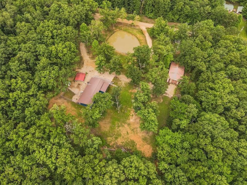 4-Bedroom Home on 4 Acres : Wappapello : Wayne County : Missouri