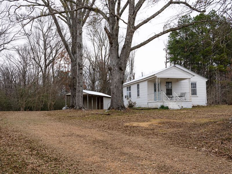 Home On 6.33 Acres in Holmes County : Lexington : Holmes County : Mississippi