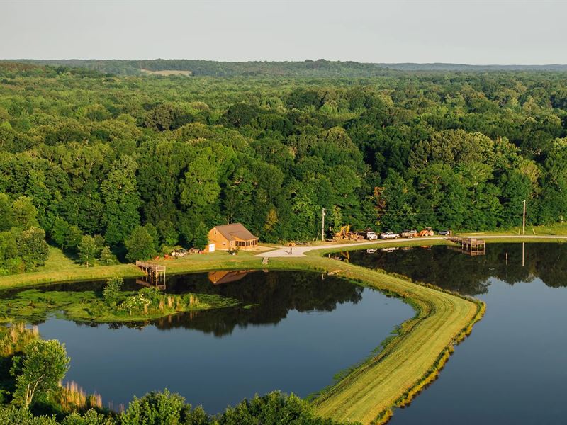 669.03 Acres with A Cabin in Lafaye : Oxford : Lafayette County : Mississippi