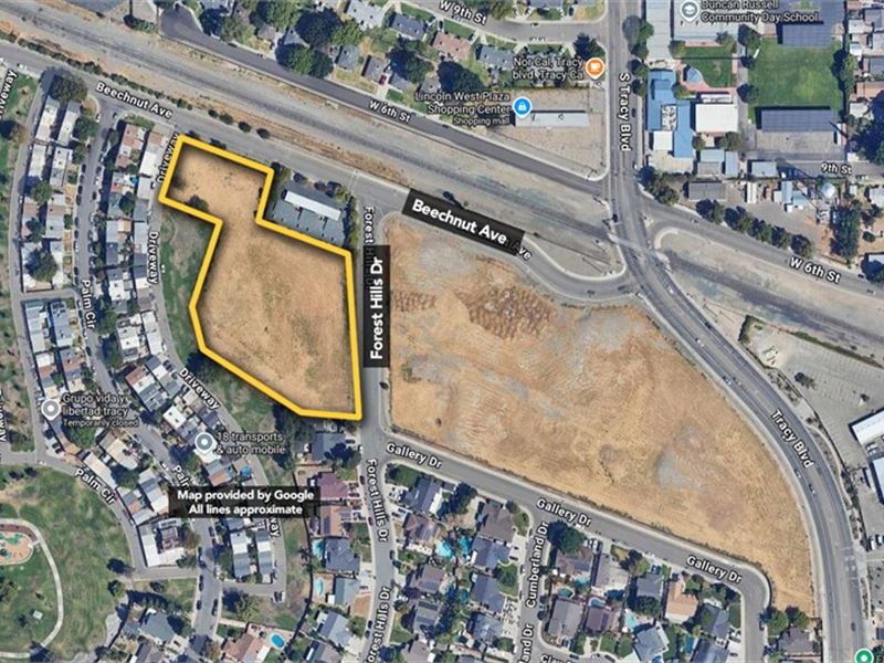 2.39 Ac in Tracy, CA : Tracy : San Joaquin County : California